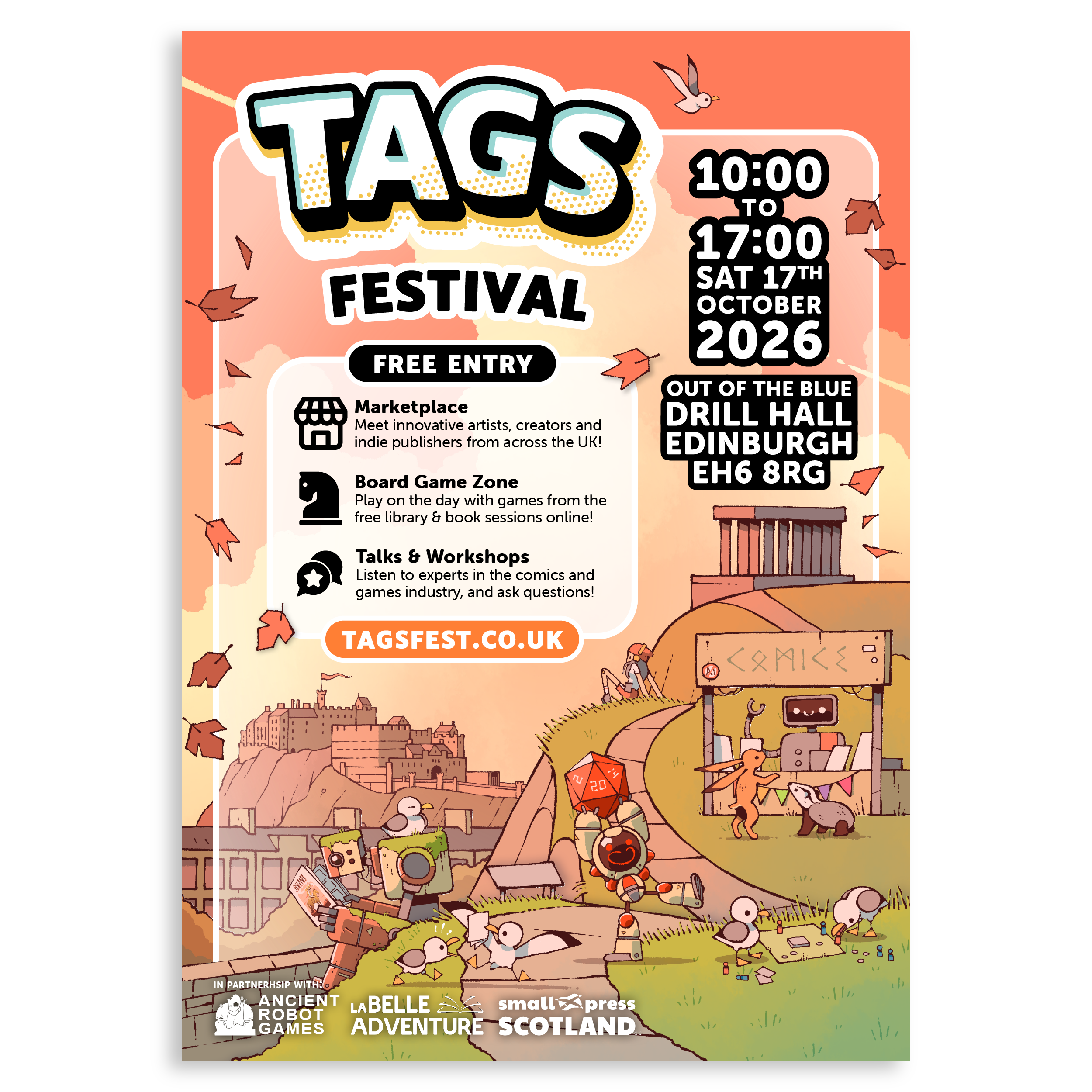 TAGS Fest '25 poster TAGS Fest '25 poster