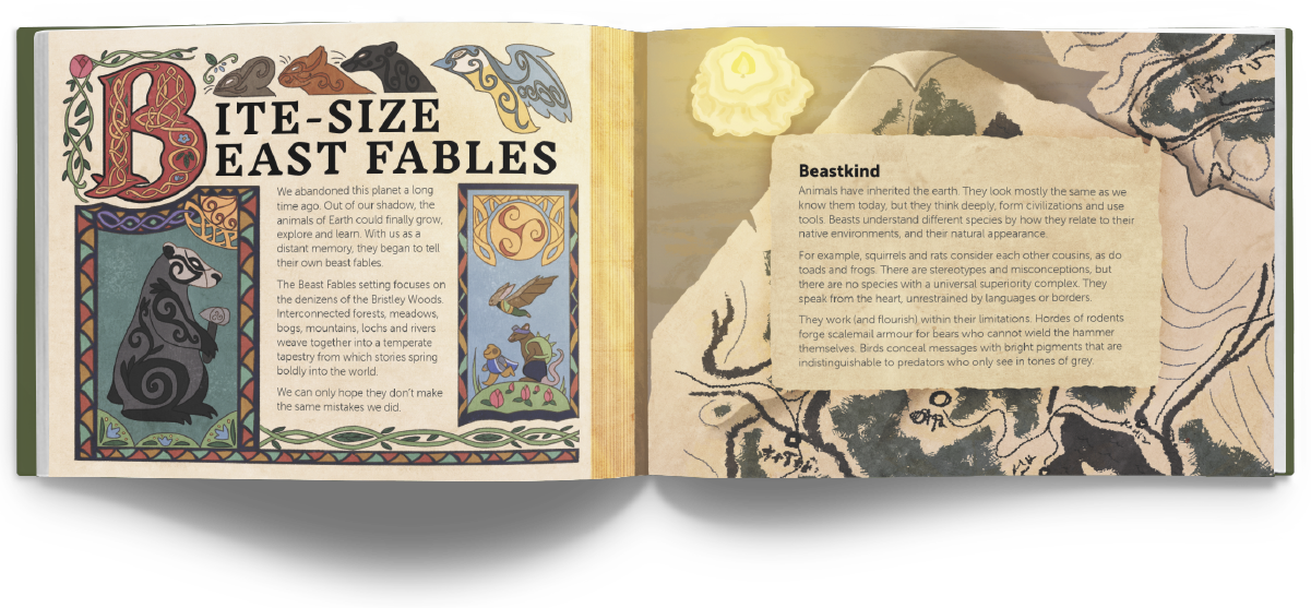 Spread from Scurry 3