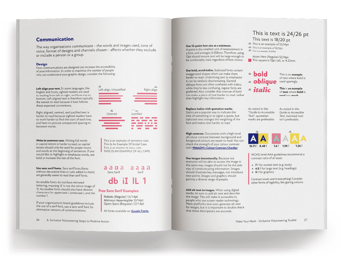 Spread from Toolkit 3 Spread from Toolkit 3