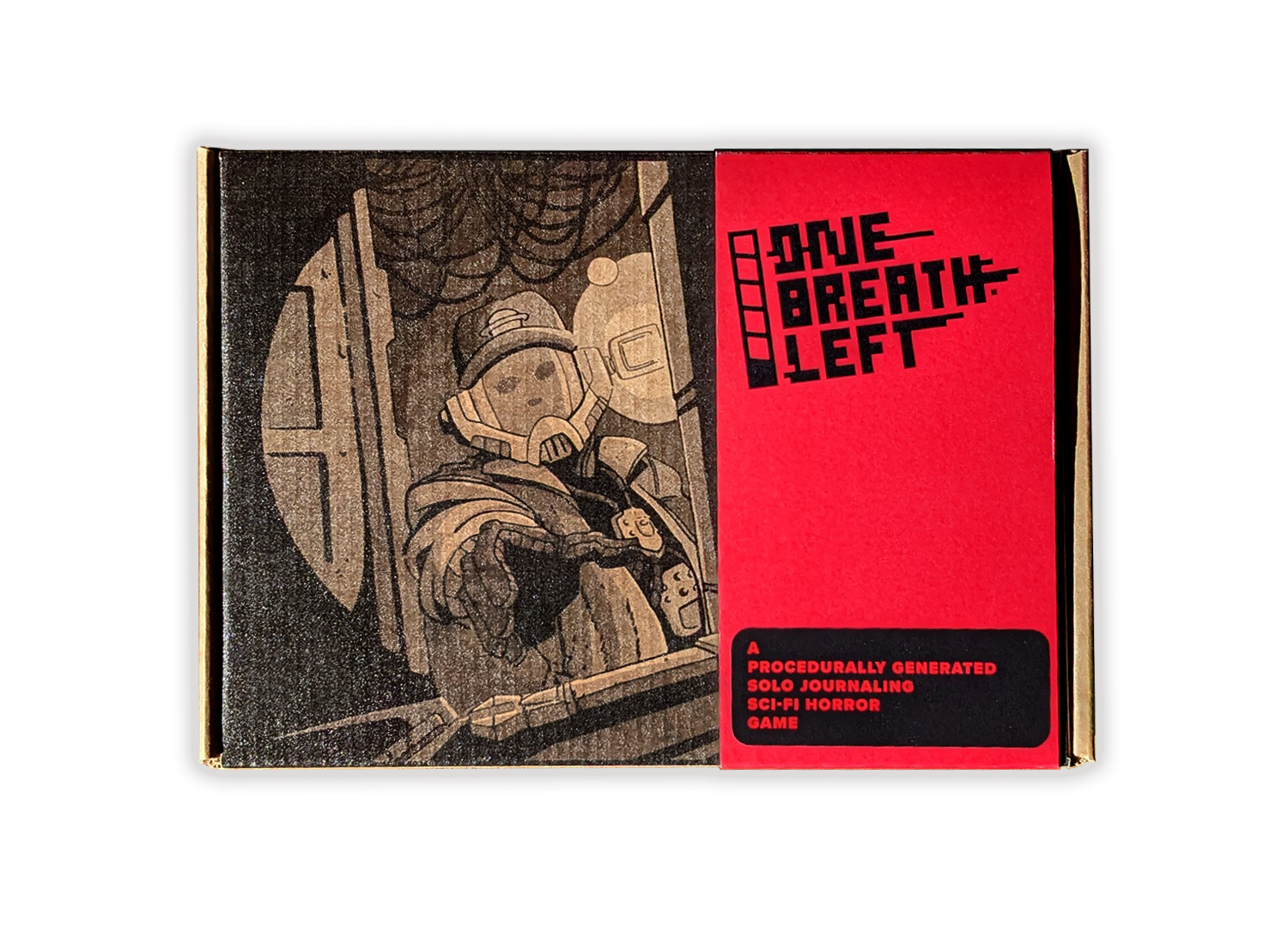 Photo of the front of One Breath Left.