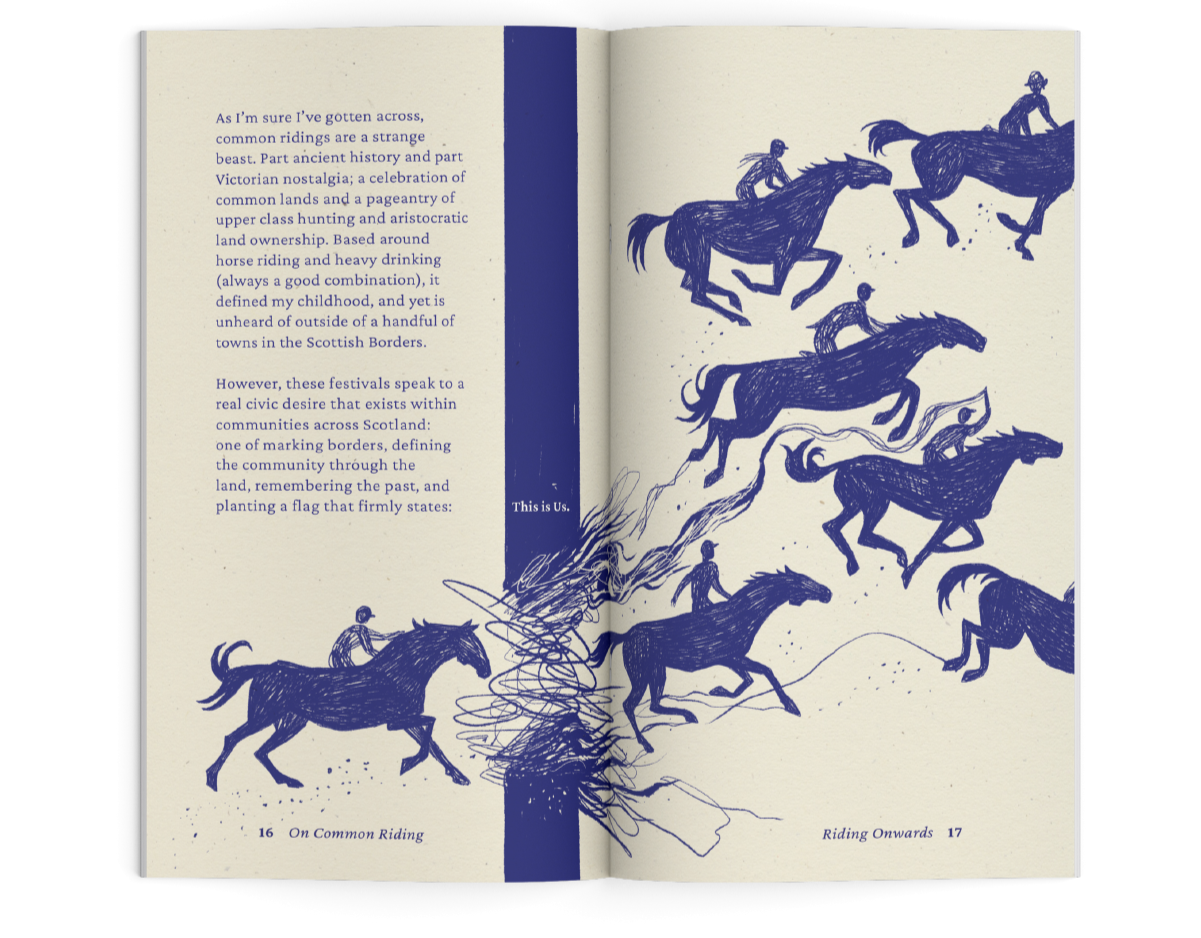 An illustration of five picts.